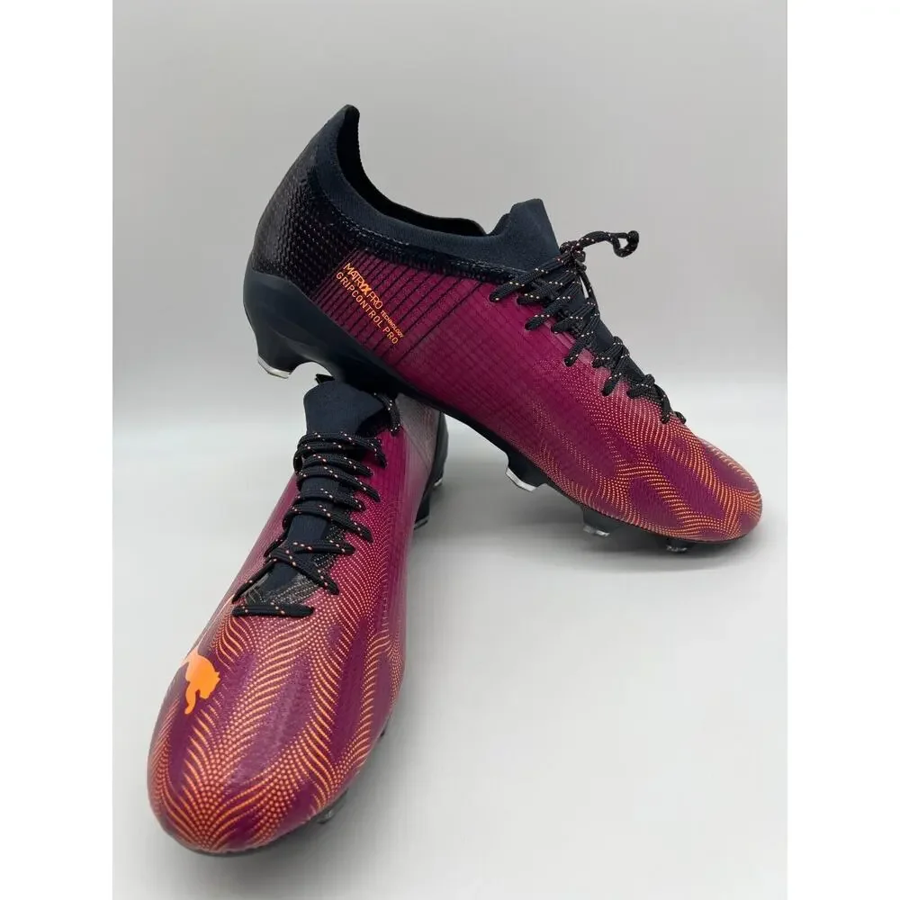 Puma Ultra 2.4 Fg/Ag Soccer Cleats Purple Black 106698-03 Men's Size 11 NEW